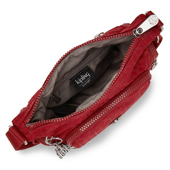 Torba Crossbody Kipling Gabbie Mini Czerwone | PL 2094PJ